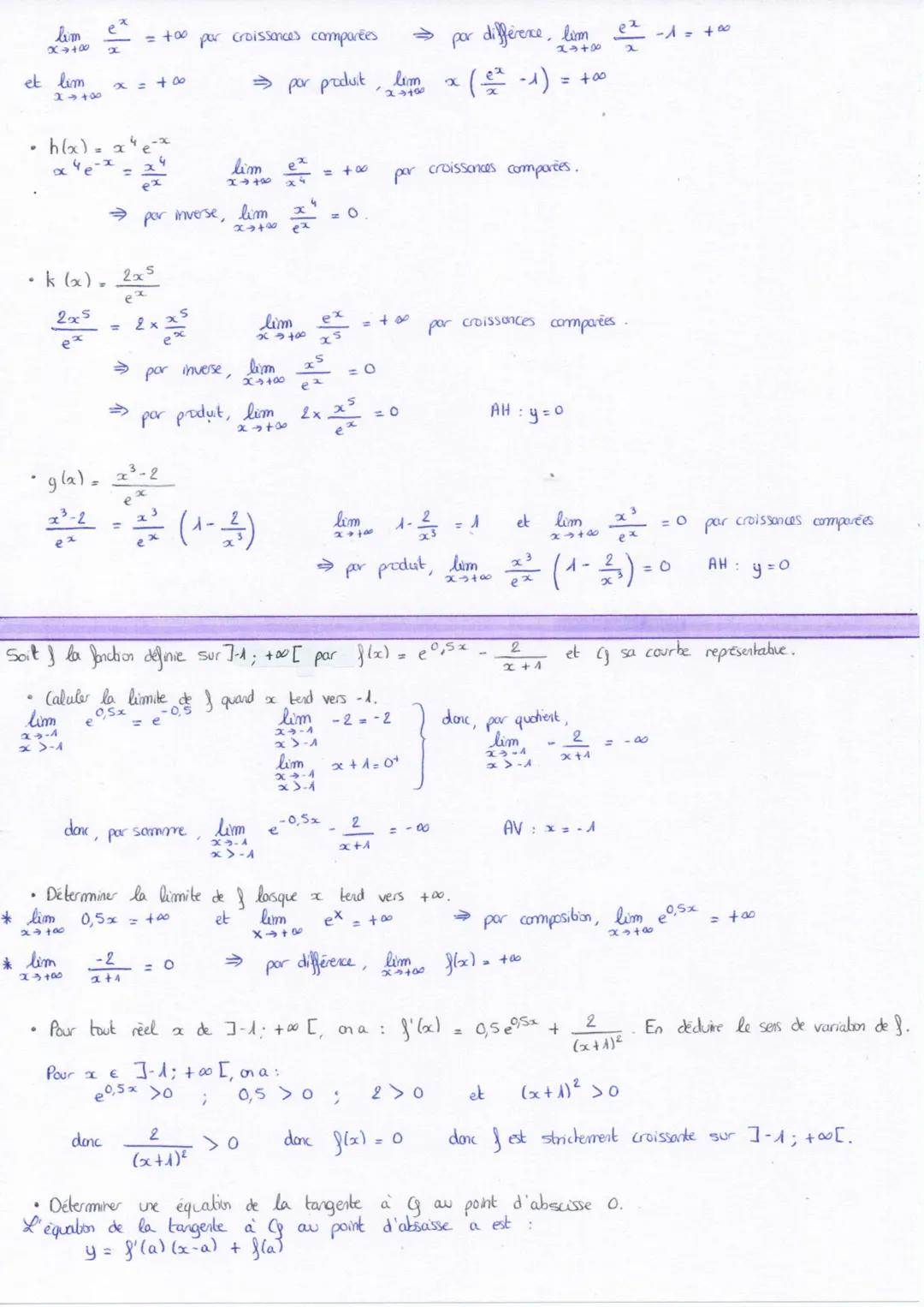 Limite infinie en l'infini
limo flox)= too pour f(x) > A
00 f(x)=-00 pour flx) <A
エラー00 -00
lim
00
lim
x = +00
8148
lum
x²+00
lim