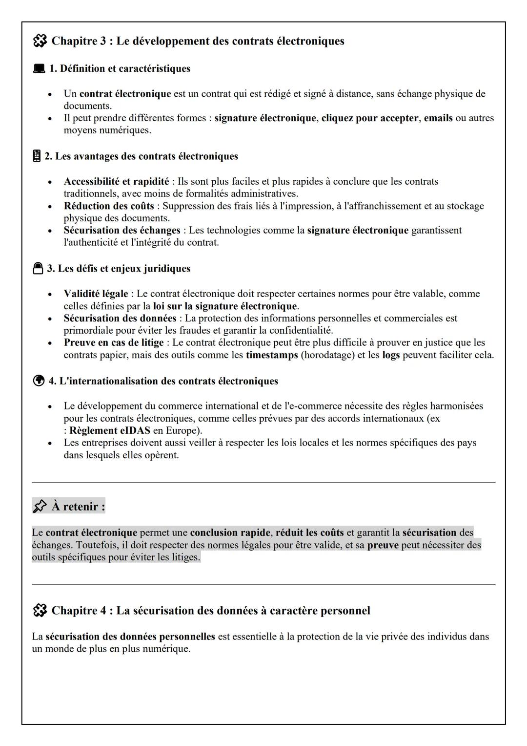 --- OCR Start ---
Thème 4: impact du numérique sur l'activité de l'entreprise.
☑ Chapitre 1: La transformation du numérique et ses impacts.