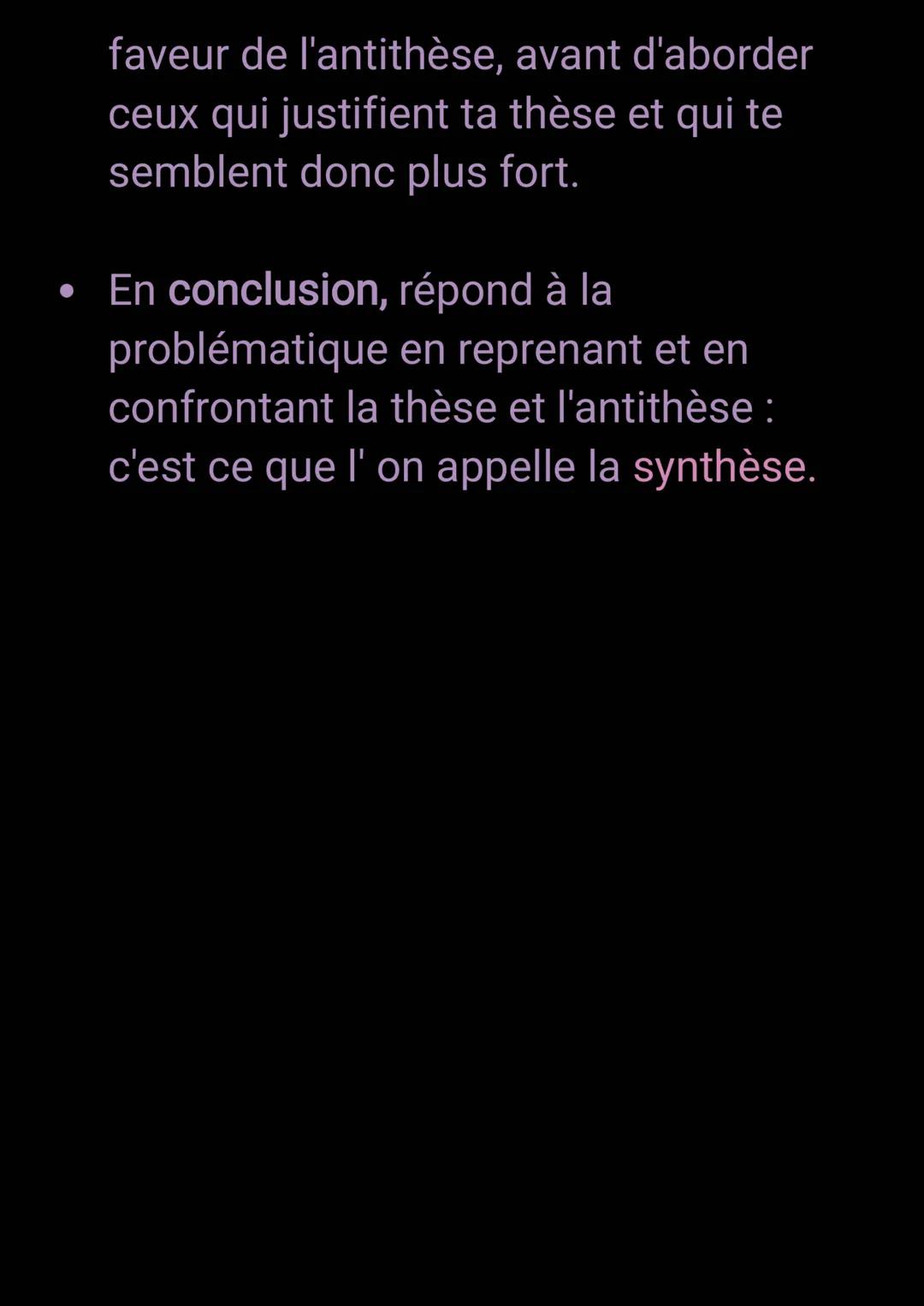 Français
Argumenter sur un thème
1) distinger thème, problématique et thèse
• Le thème est le sujet sur lequel on
donne son avis, on argu