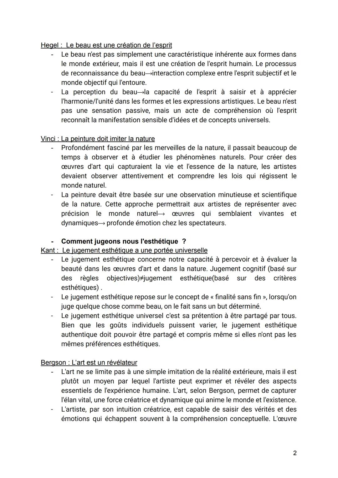 --- OCR Start ---
1. NOTION : L'ART
Présentation de la notion: L'art, dans son sens général, regroupe des techniques
pour un résultat pratiq