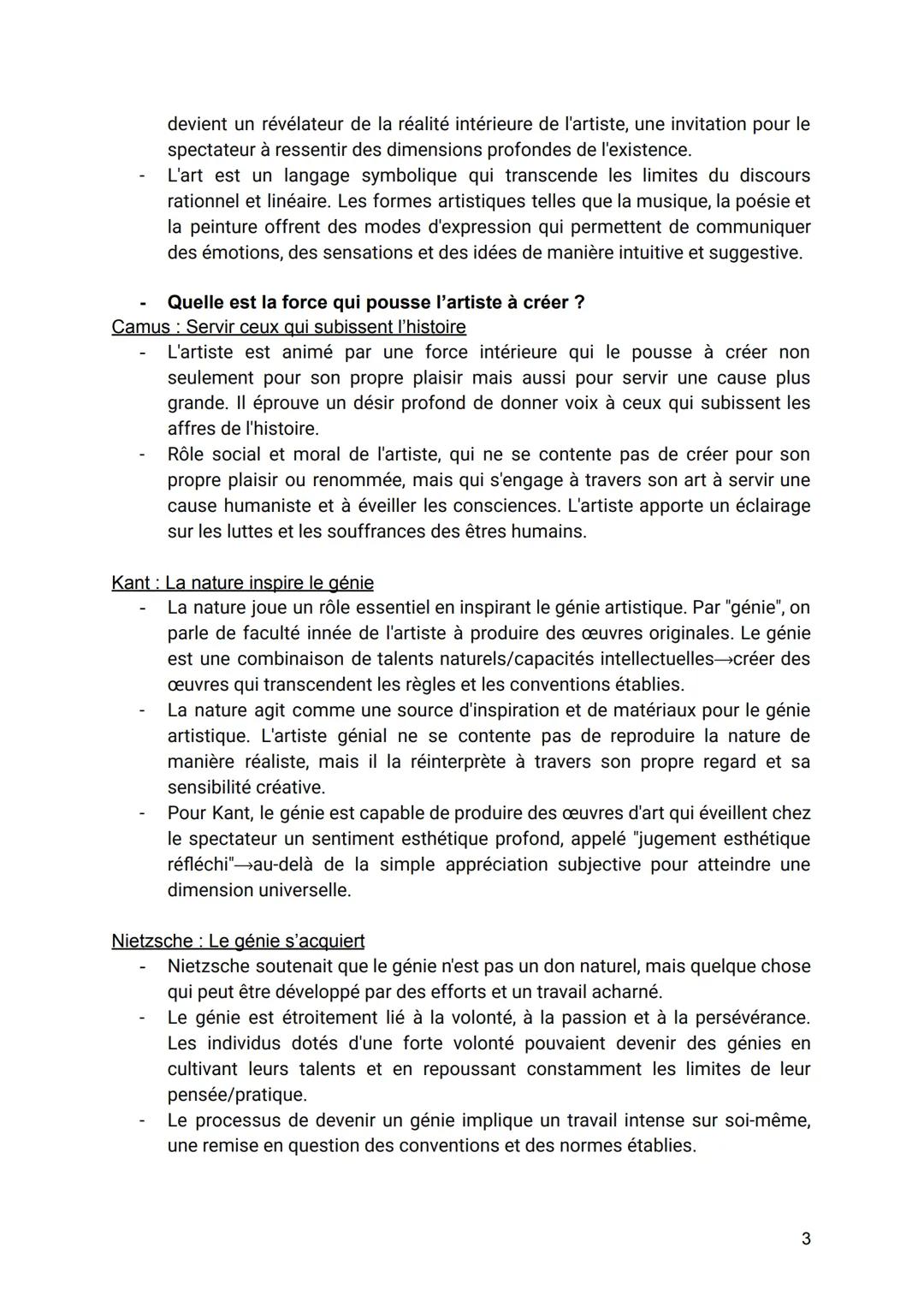 --- OCR Start ---
1. NOTION : L'ART
Présentation de la notion: L'art, dans son sens général, regroupe des techniques
pour un résultat pratiq