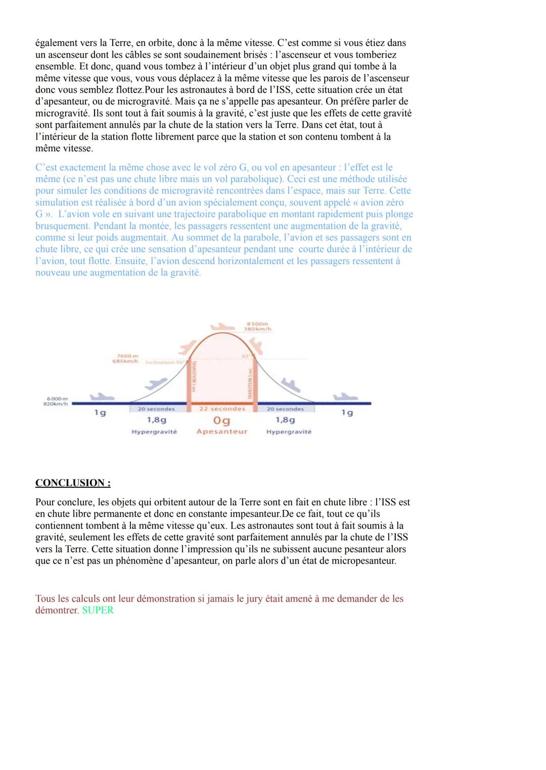 CHIMIE
ORAL PHYSIQUE-
PROBLEMATIQUE: Pourquoi les astronautes << flottent >>-ils
dans la station spatiale Internationale?
INTRODUCTION:
Depu