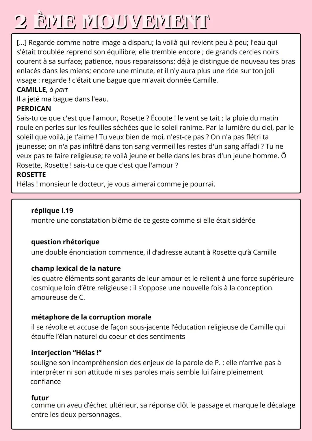 ACTE 3
SCENE 3
Alfred de Musset - On ne badine pas avec l'amour
Parcours: Les jeux du coeur et de la parole
Le thème de l'amour n'a jamais c