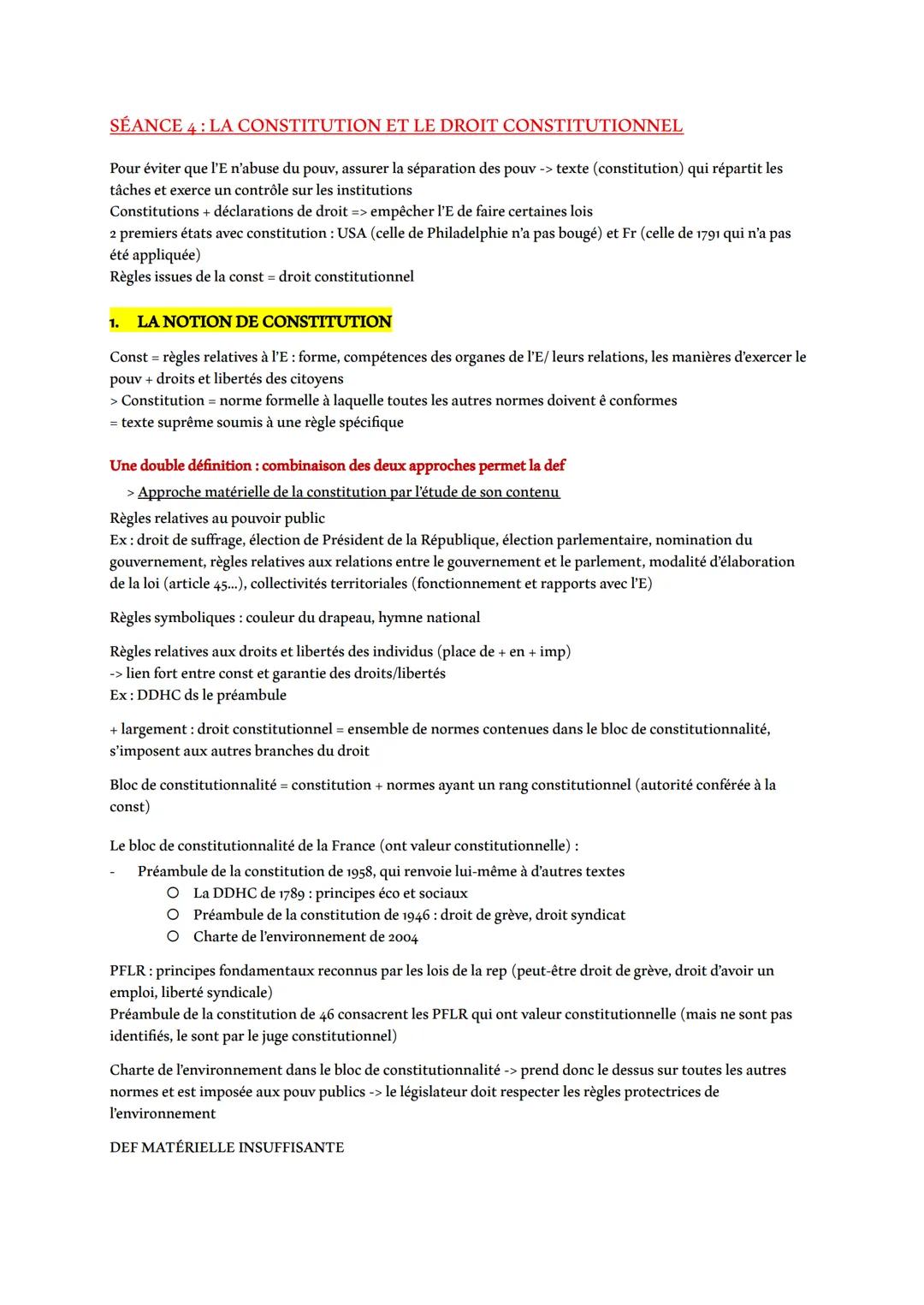 Droit public
Séance introductive:
QU'EST-CE QUE LE DROIT? SON OBJET? SA FONCTION?
Approche formelle :
Le droit consiste en des règles de con