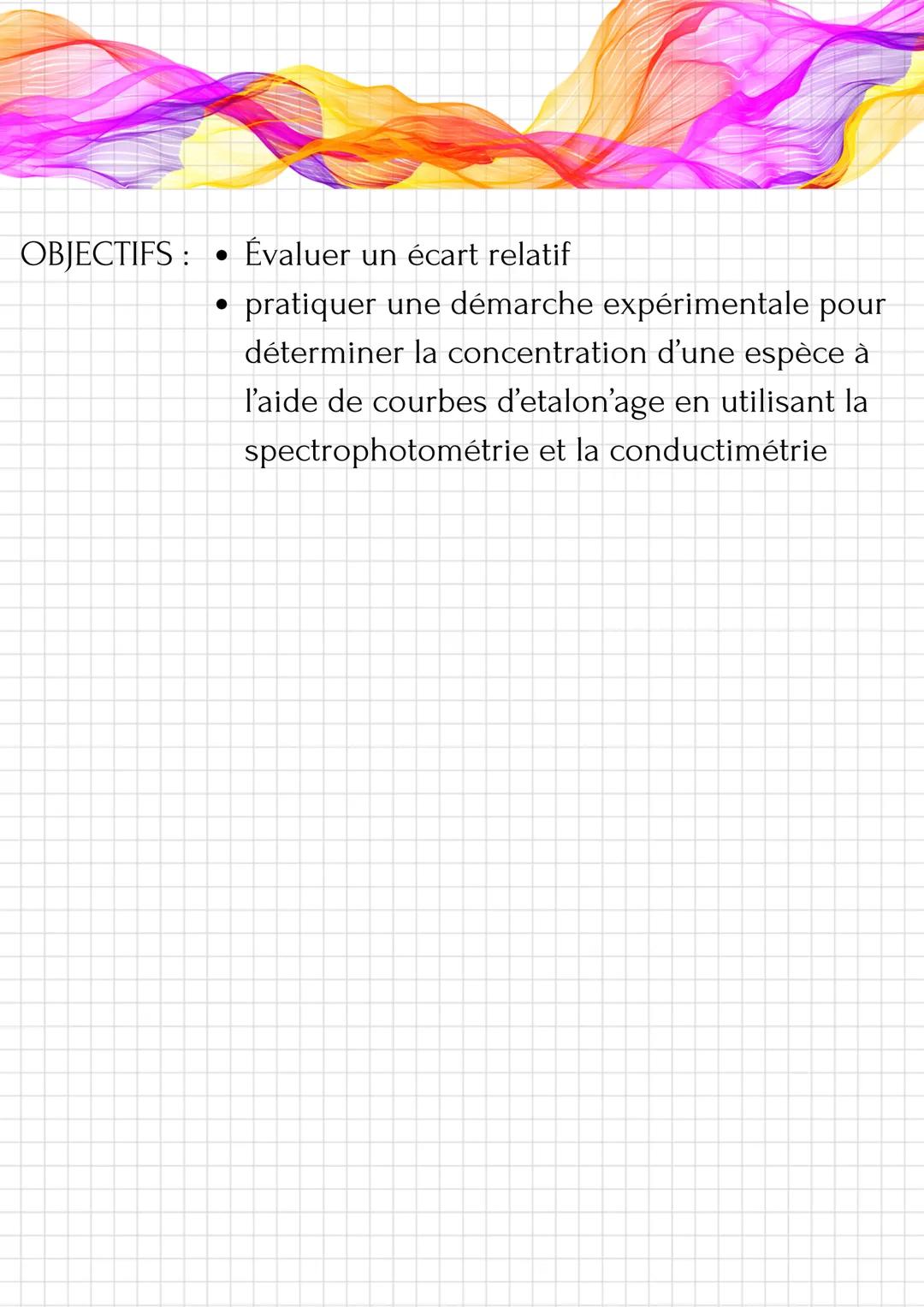 Tp dosage par étalonnage conductimétrique
I. Protocole:
1- réaliser la dilution du sérum physiologique de 5mL dans une fiole de
50mL
2- prép