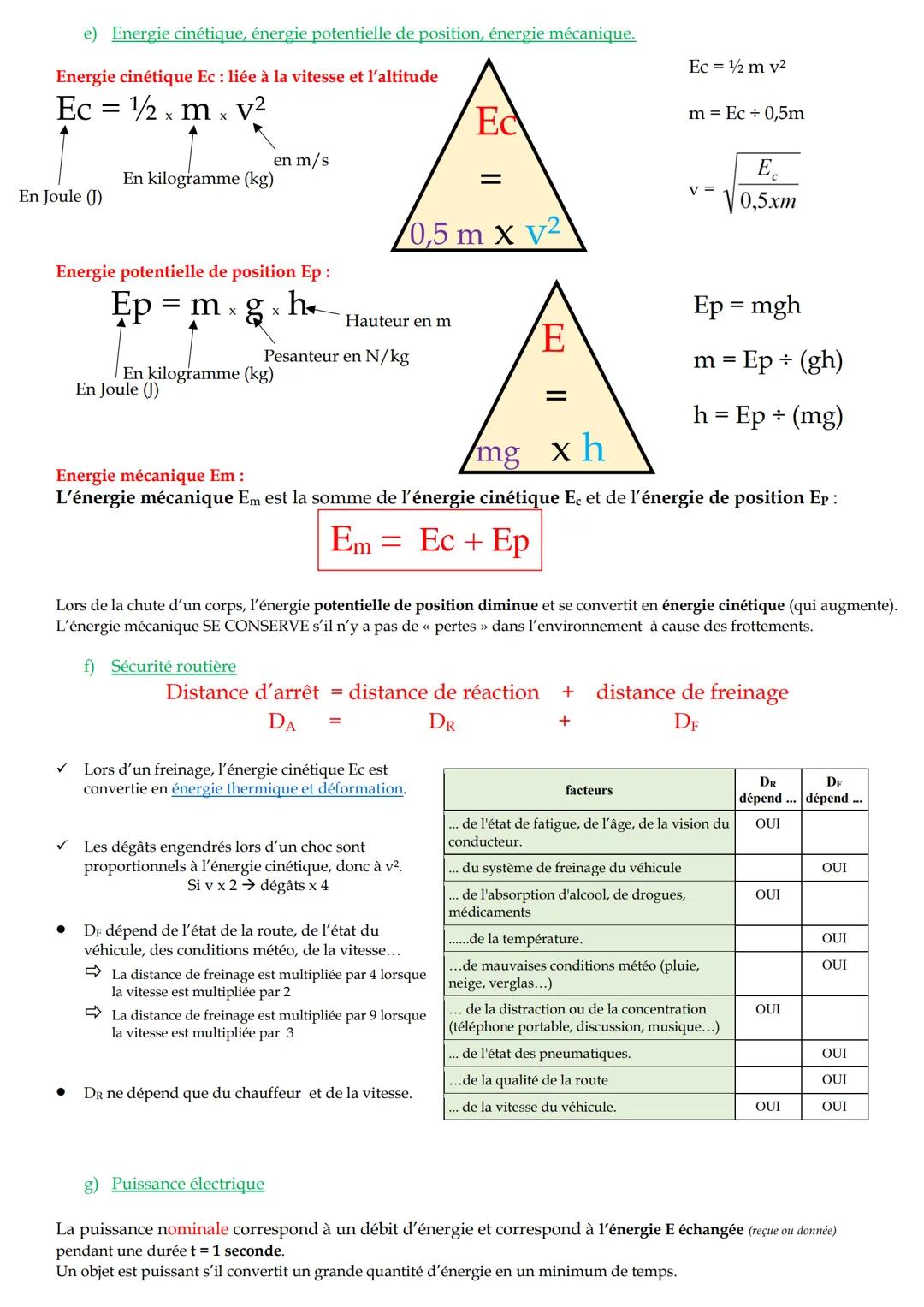 Fiche de révision de 3eme en physique chimie - DNB
1/ Chimie: organisation et transformation de la matière
a) Atomes, molécules et ions
Un a