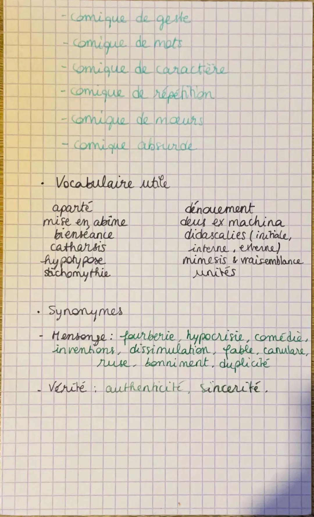 --- OCR Start ---
Theatre
* Le Menteur. Pierre Corneille. 1644
3 textes liminaires regard qui évolue
→Epitre, 1644
ante cipe critiques, prés
