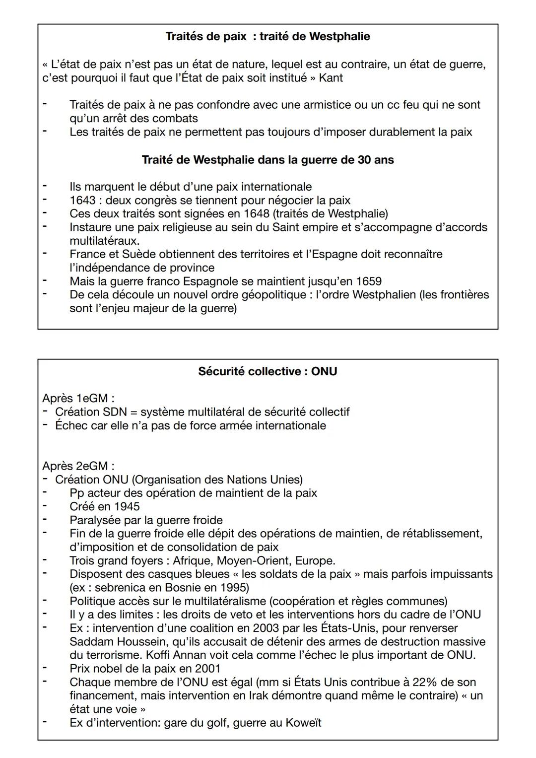 ## INTRO :
Thème 2 : Guerre et Paix
Conflit : opposition lutte entre deux individus au groupe avec des formes variées, notamment armé
Conf