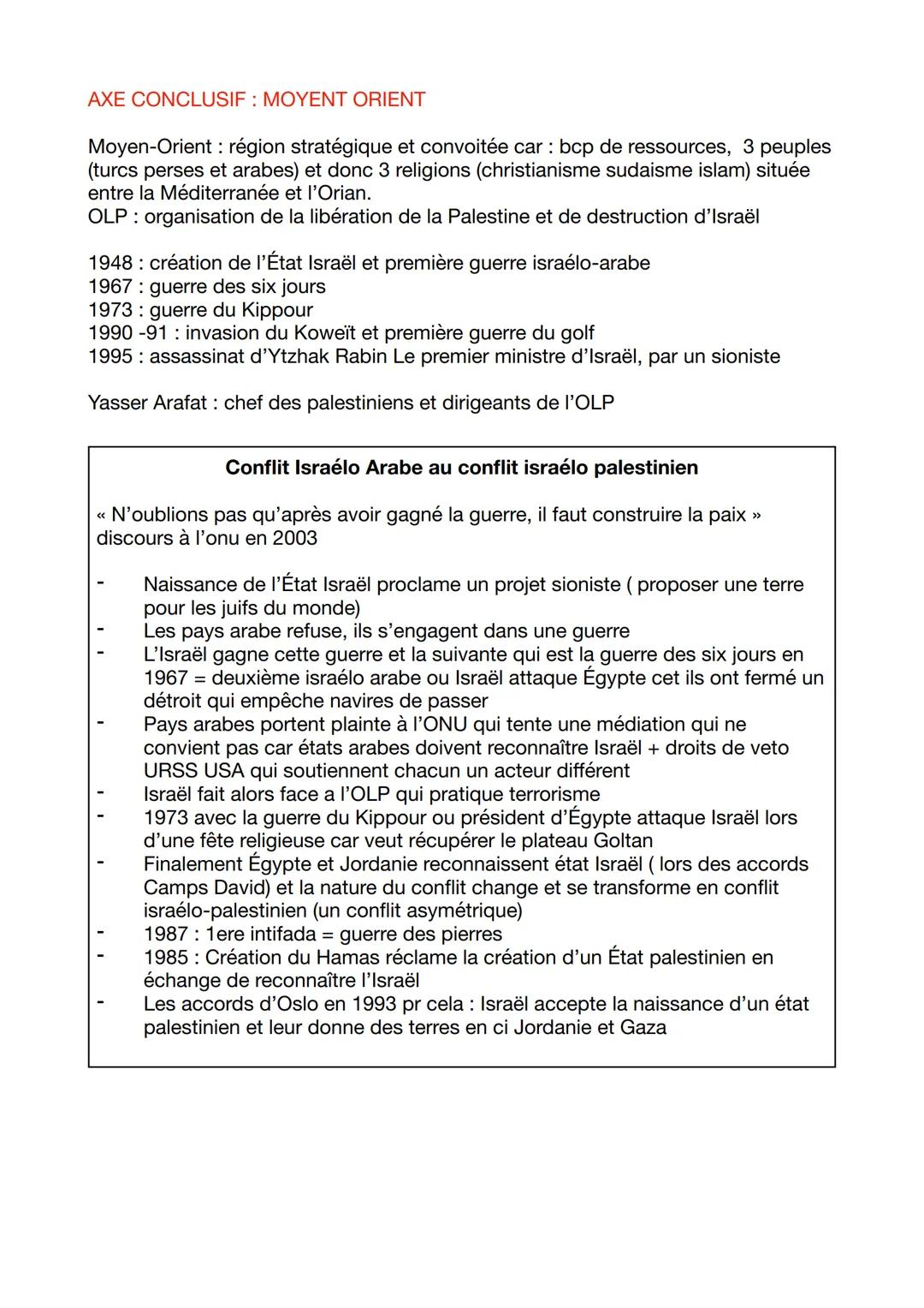 ## INTRO :
Thème 2 : Guerre et Paix
Conflit : opposition lutte entre deux individus au groupe avec des formes variées, notamment armé
Conf