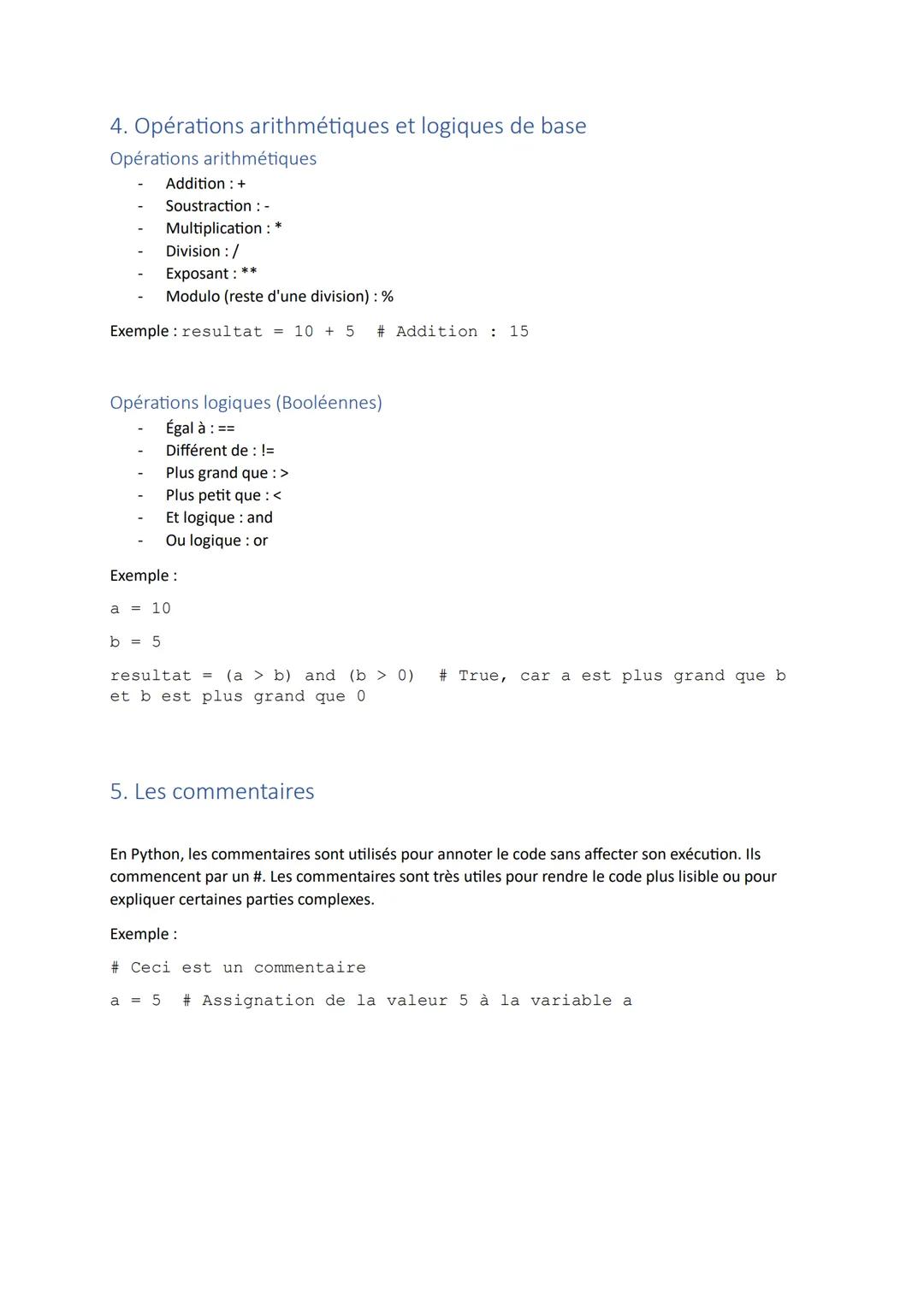 Séance 1: Introduction et révision des
bases en Python
1. Qu'est-ce qu'un IDE? (Environnement de Développement Intégré)
Un IDE (Integrated D