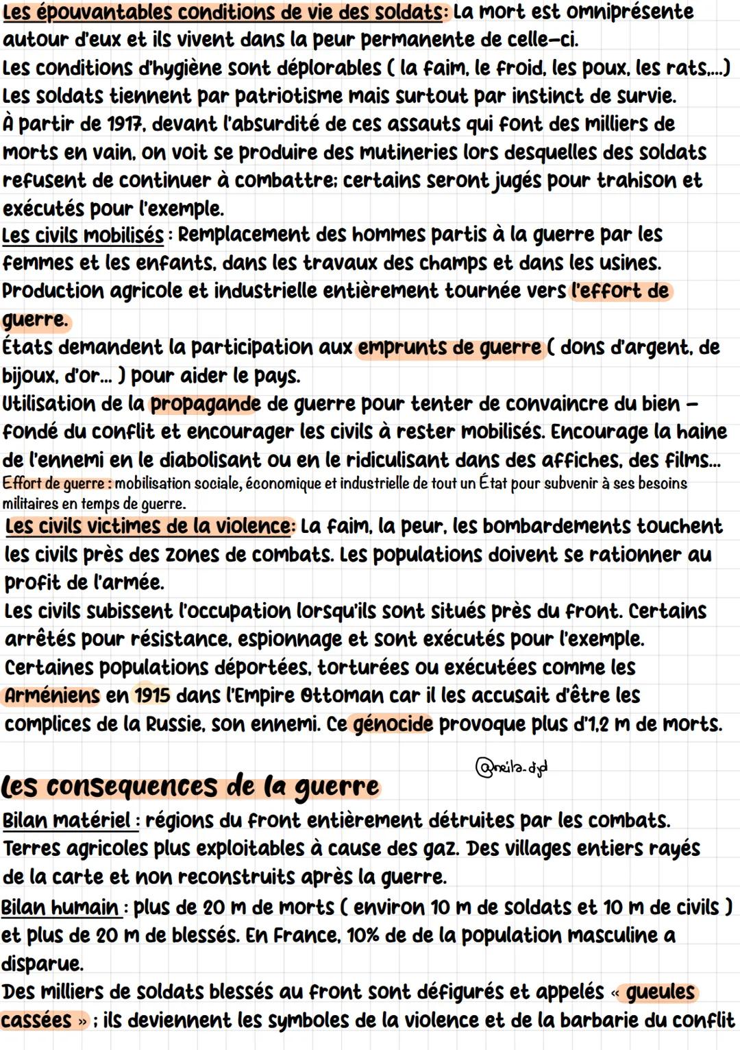 Histoine
CIVILS ET MILITAIRES DURANT LA Premiere Guerre @reila.dyd
Mondiale (1914-1918)
Contexte historique de l'avant guerre
L'Europe conna