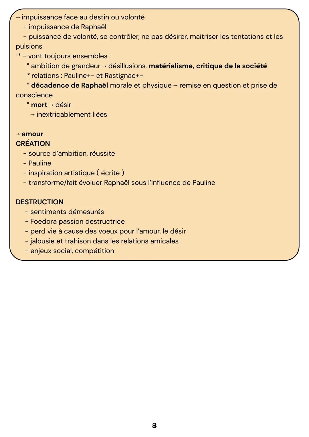 # ROMAN
*La Peau de Chagrin, Balzac, 1891
• 3 parties
→ Le Talisman
- un jeune désespéré
- sinistre errance dans Paris
- un e