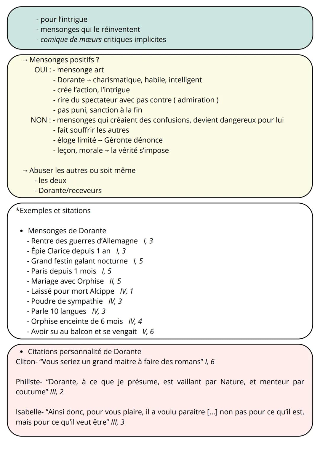 THÉÂTRE
*Le Menteur, Pierre CORNEILLE, 1644
• 3 textes liminaires regard qui évolue
→ Épitre, 1644
anticipe les critiques, présente la pièce