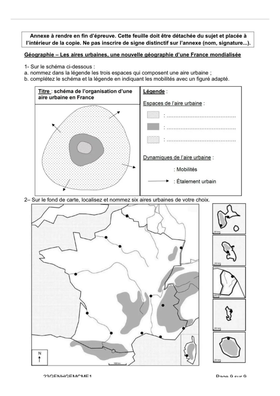 # DIPLÔME NATIONAL DU BREVET
SESSION 2023
# HISTOIRE-GÉOGRAPHIE
ENSEIGNEMENT MORAL ET CIVIQUE
Série générale
Durée de l'épreuve : 2 heure