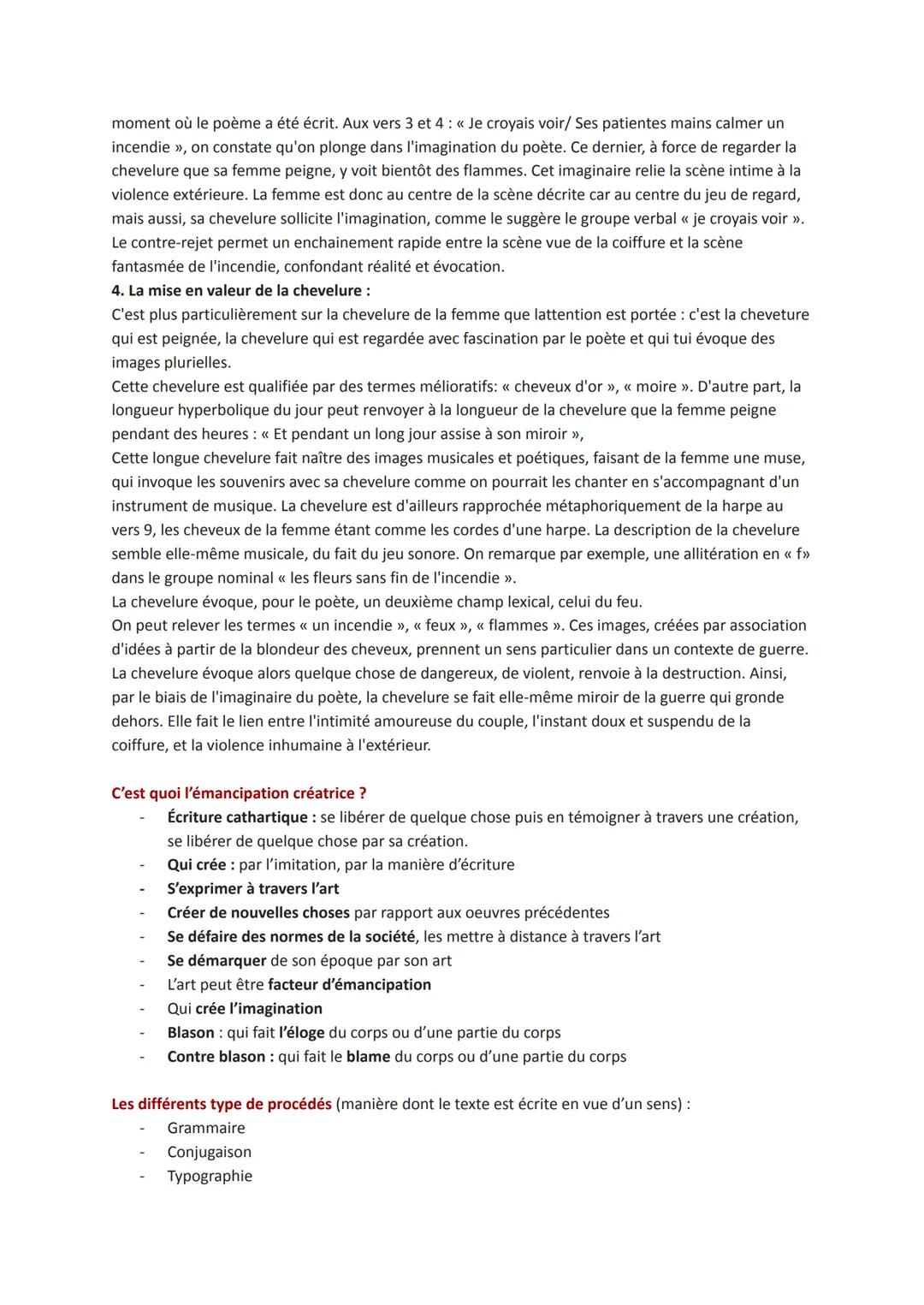 # La poésie
Qu'est ce que la poésie ?
- texte écrit en vers et en strophe avec des rimes (traditionnellement) ou en prose (écriture linéai