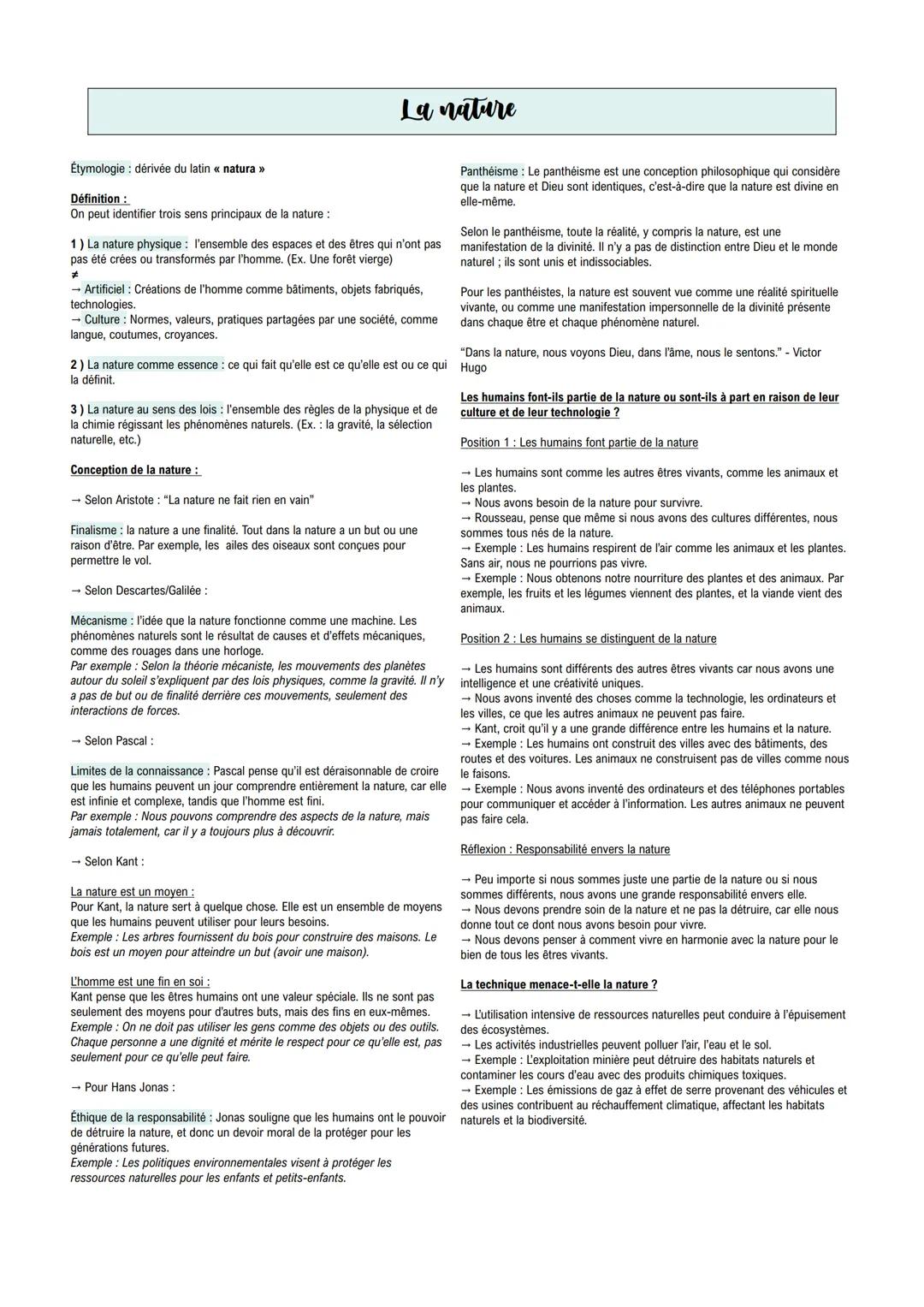 FICHES NOTIONS PHILOSOPHIE + MÉTHODE DISSERTATION --- OCR Start ---
La vérite
Définition:
- Du latin << vertitas >>>
- la vérité: la corresp