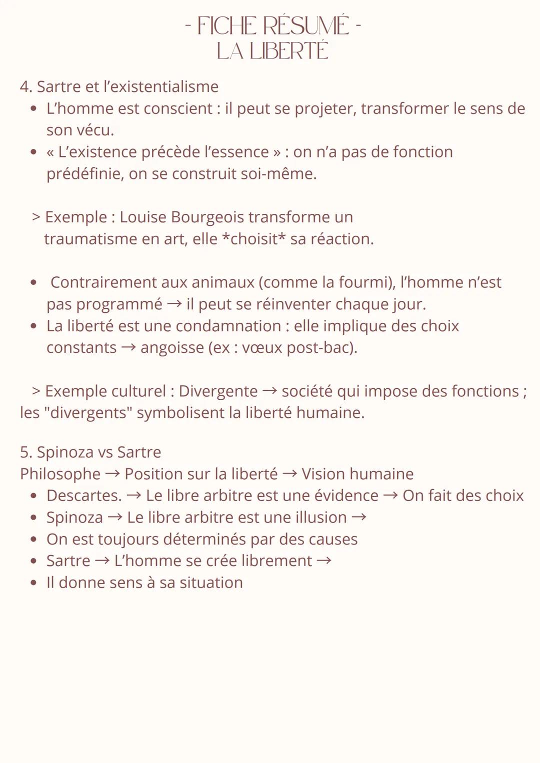 - FICHE RÉSUMÉ -
LA CONSCIENCE ET L'INCONSCIENT
1. Définitions clés
• Conscience: Faculté de percevoir et de savoir ce que
l'on fait, pense,