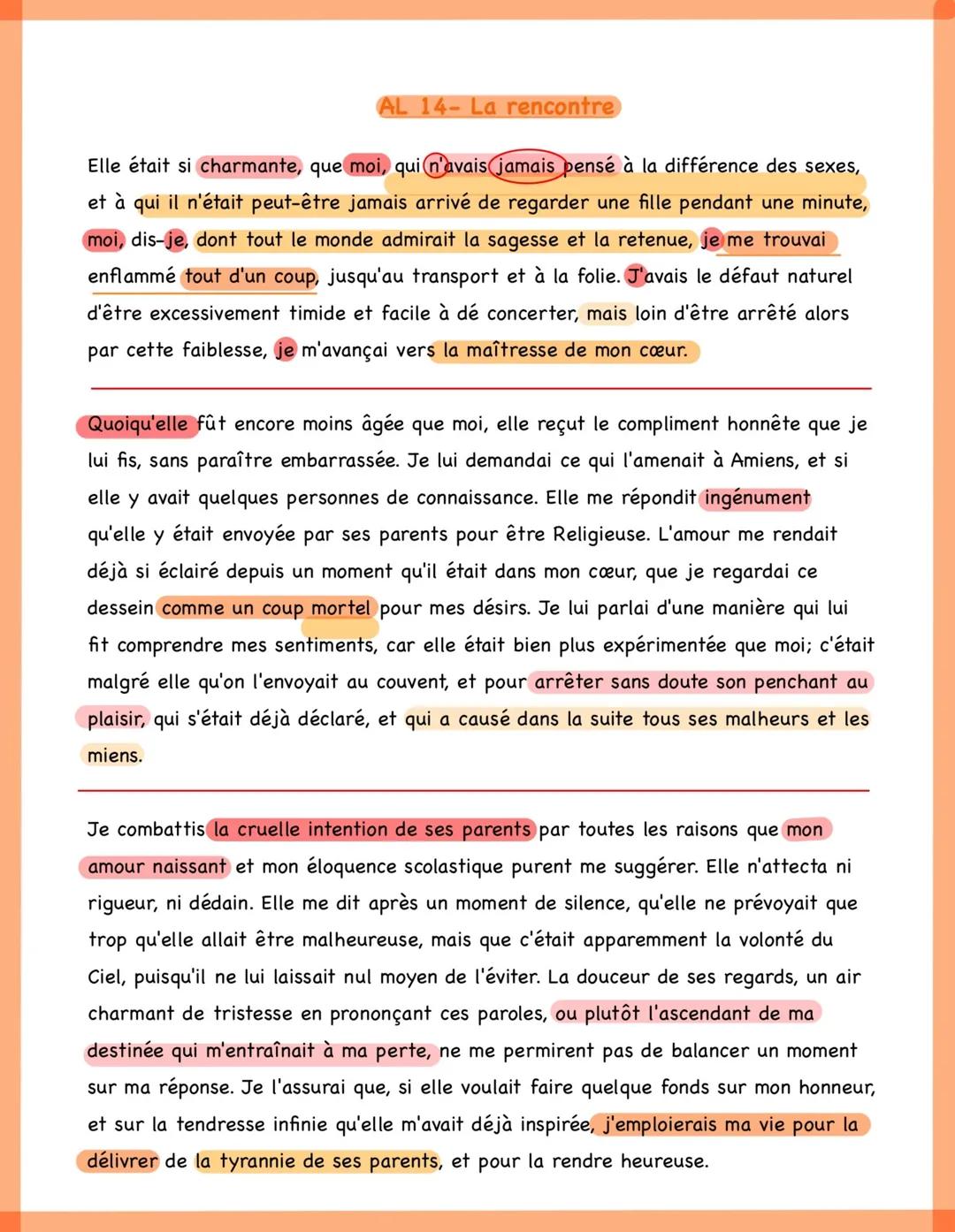 AL14-La rencontre
L'Abbée Prevost est un romancier et un homme d'église français du 18eme siècle.
Il mène une vie tumultueuse, à l'image de
