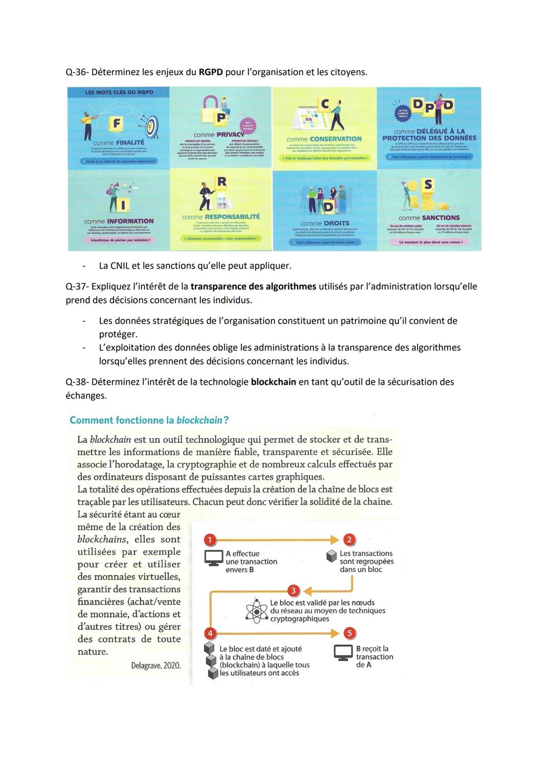 Management, Sciences de gestion et numérique en 40 questions
Thème 1: Les organisations et l'activité de production de biens et de services