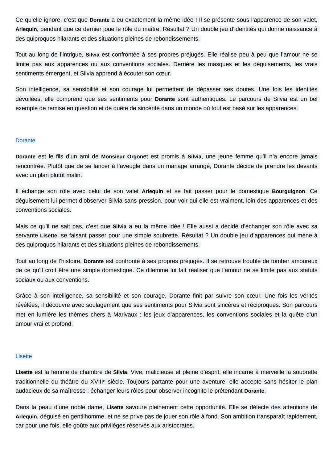 Jeu du hasard et de l'amour
L'Auteur : Marivaux, dramaturge et romancier français du XVIIIe siècle, est célèbre pour ses comédies délicates