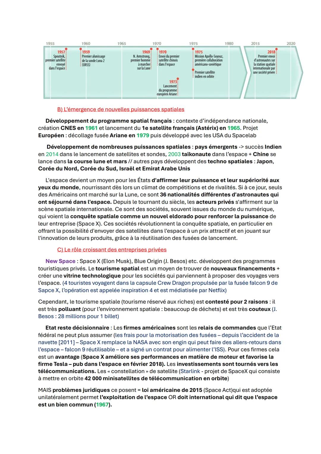 HGGSP - Thème 1- De nouveaux espaces de conquête
Introduction OCÉAN ET ESPACE: QUELLES SPÉCIFICITÉS?
A.Les océans
OCÉAN: Grande étendue d'ea