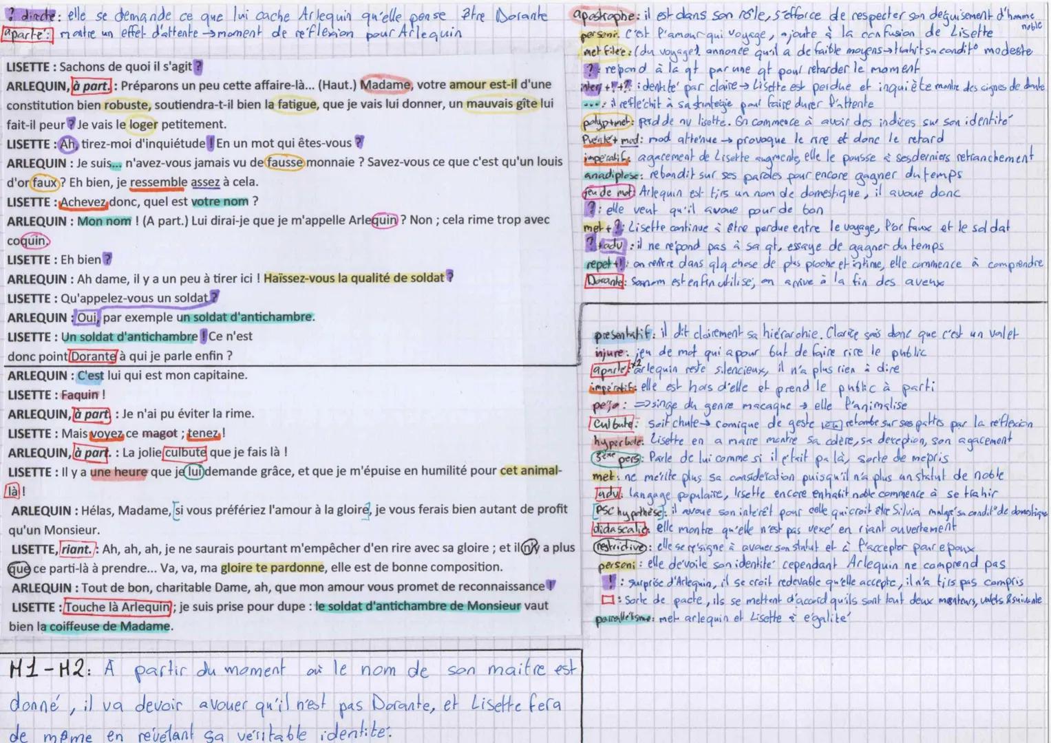 Introduction:
LL16: Marivaux, Acte III scène 6 1730
- Marivaux est un dramaturge très important du
18ème qui est reconnu au 19ème et 20ème