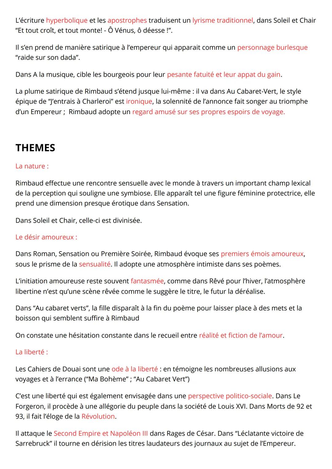 Emancipation créatrices
Les Cahiers de Douai, Arthur Rimbaud
une recherche d'émancipation personnelle et artistique
Mise en contexte, la soc