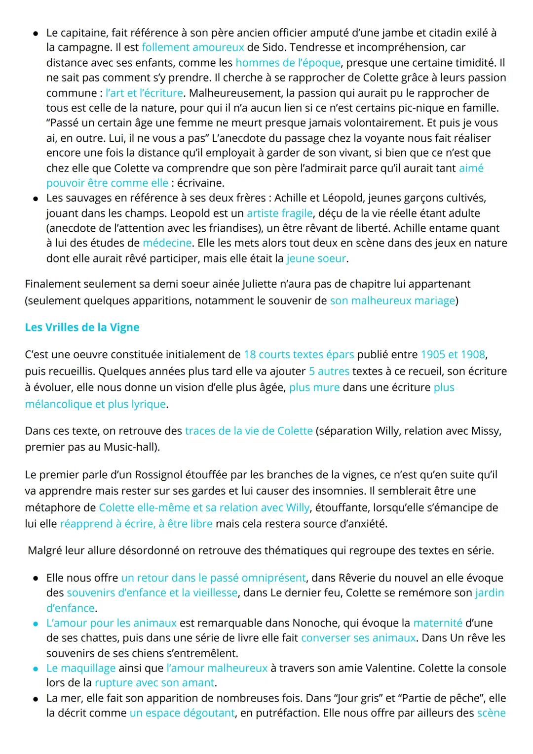 La Célébration du Monde
Sido suivie Des Vrilles de la Vigne, Colette
honorer, faire l'éloge du monde, le chanter
Mise en contexte, la sociét