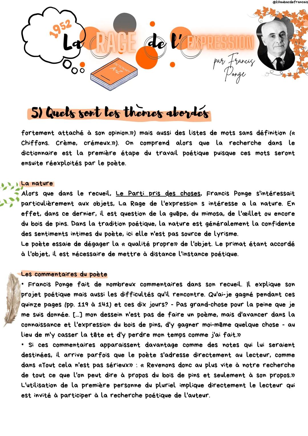 --- OCR Start ---
@20aubacdefrancais
1952
LRAGEEKPRESSION
1) C'est quoi la poesie?
un groupement de vers comme un
paragraphe
par Francis
rép