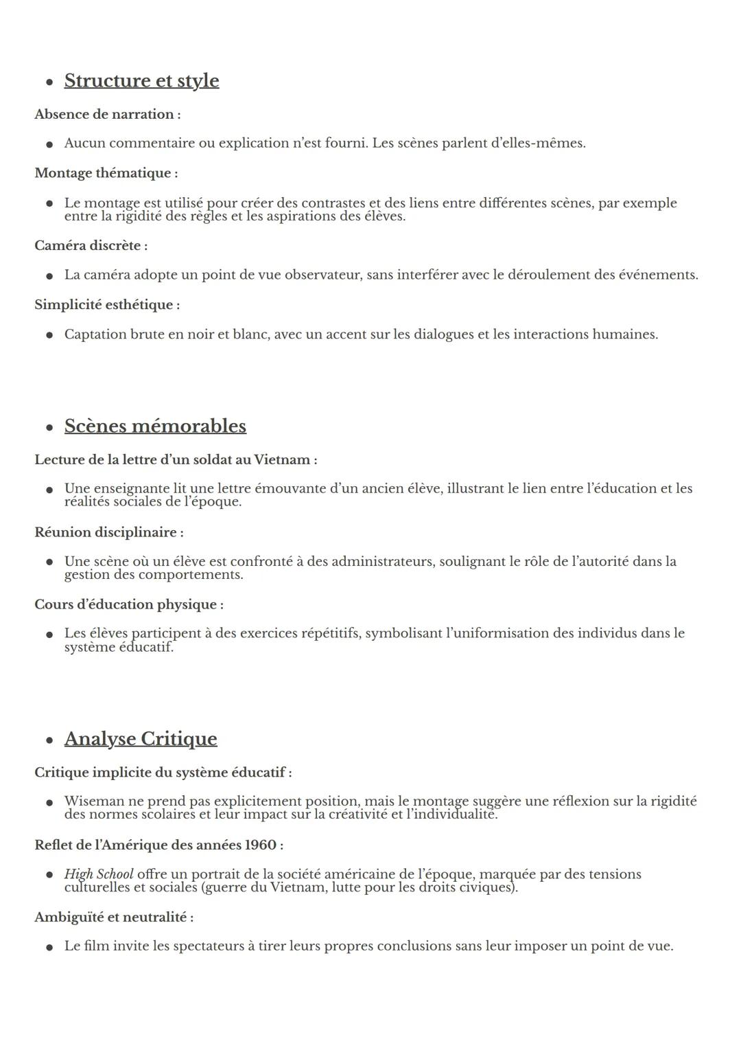 HIGH SCHOOL
Frederick Wiseman, 1968
HIGH
SCHOOL
FREDERICK WISEMAN
• Fiche technique
Réalisateur: Frederick Wiseman
Année de sortie: 1968
Gen