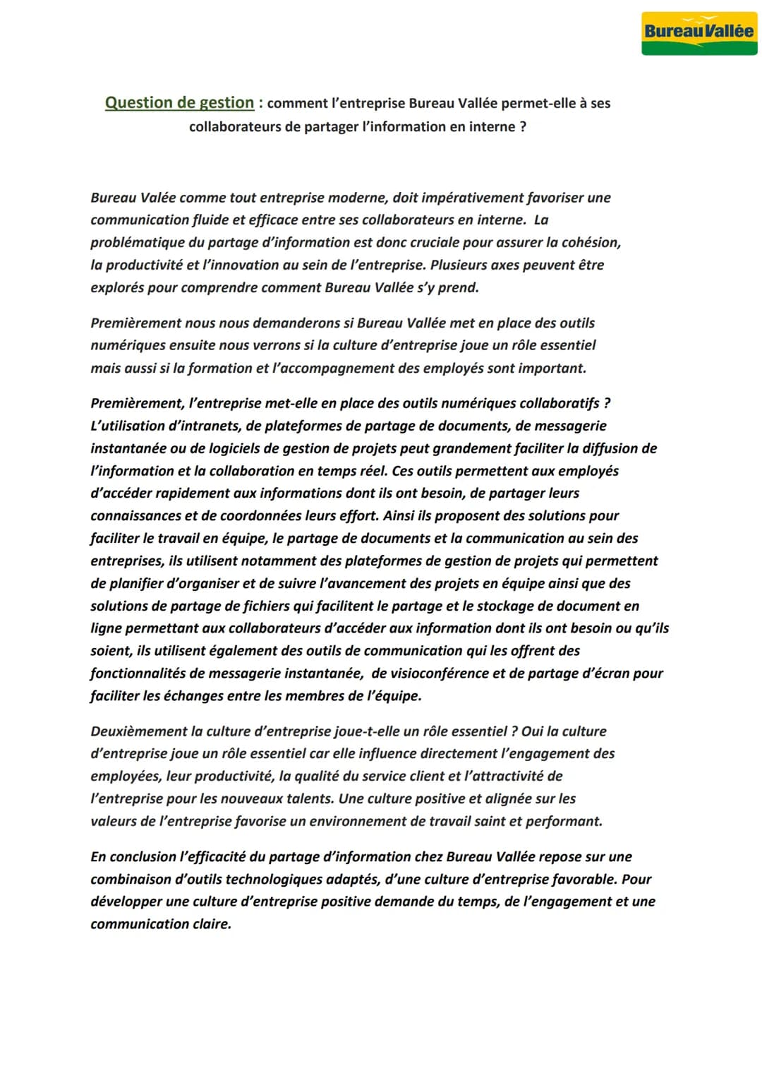 Étude de gestion – page 9
