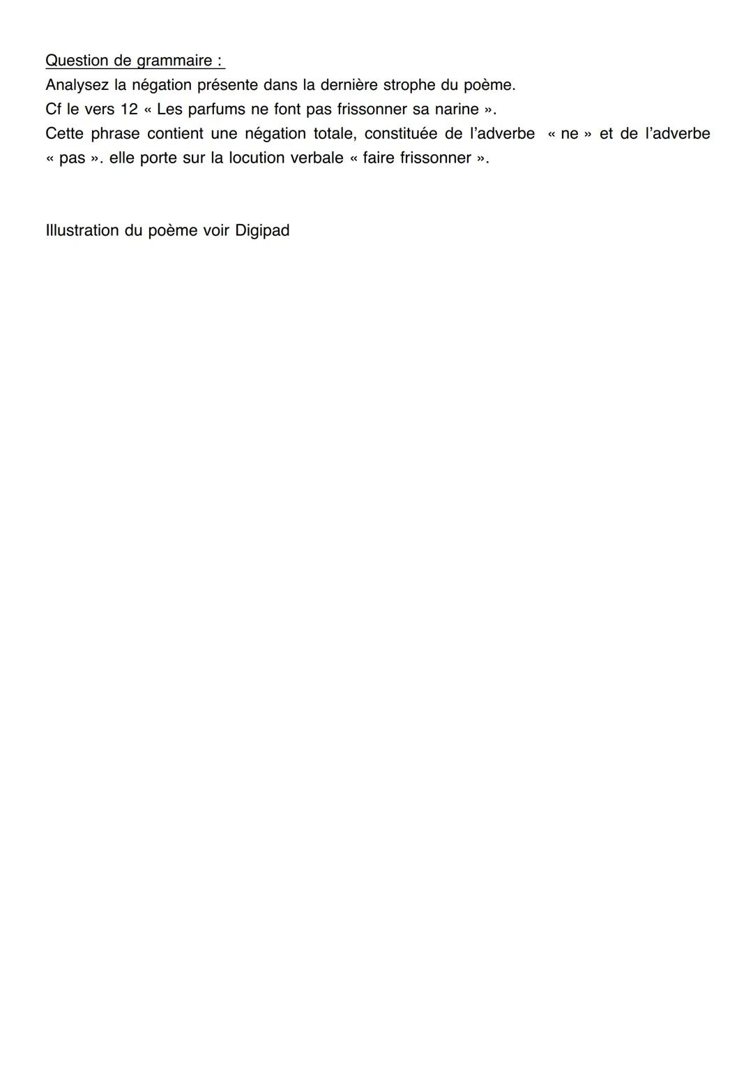 Texte
Le Dormeur du val
C'est un trou de verdure où chante une rivière
Accrochant follement aux herbes des haillons,
D'argent; où le soleil,