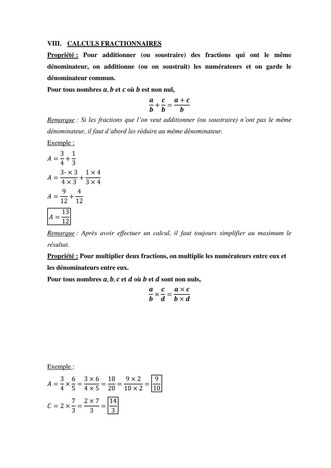 FICHE DE REVISION - BREVET DES COLLEGES
ΑΝΝΕΕ 2024
I.
LE THEOREME DU PYTHAGORE
A. Enoncé du théorème
Propriété: Dans un triangle rectangle,