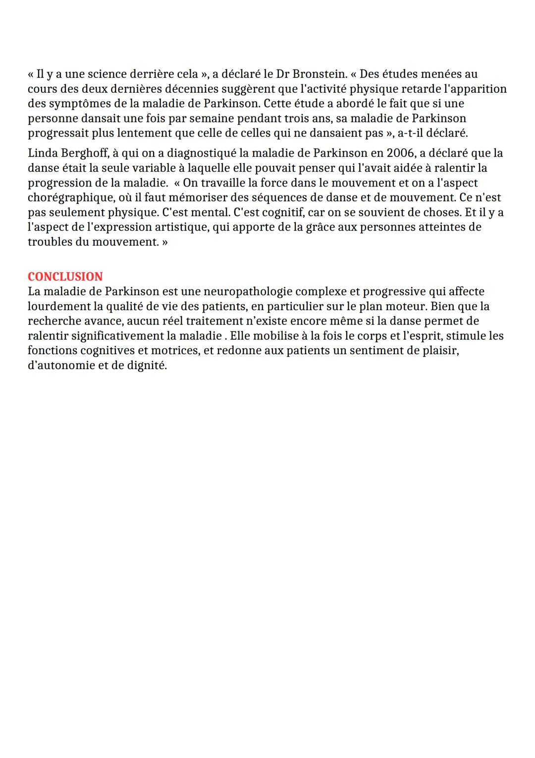 Grand oral svt
La maladie de Parkinson est la deuxième maladie neurodégénérative la plus fréquente en
France, après la maladie d'Alzheimer.