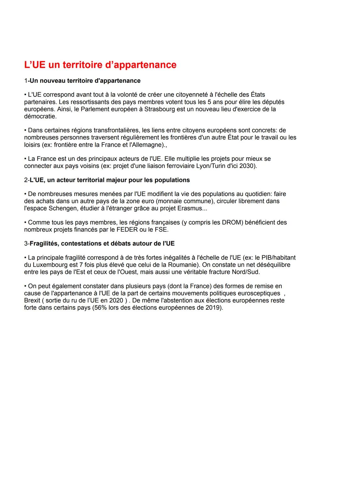 L'aire urbaine
En 1931, la france était majoritairement rural, mais aujourd'hui la mondialisation entraîne un
processus de métropolisation,