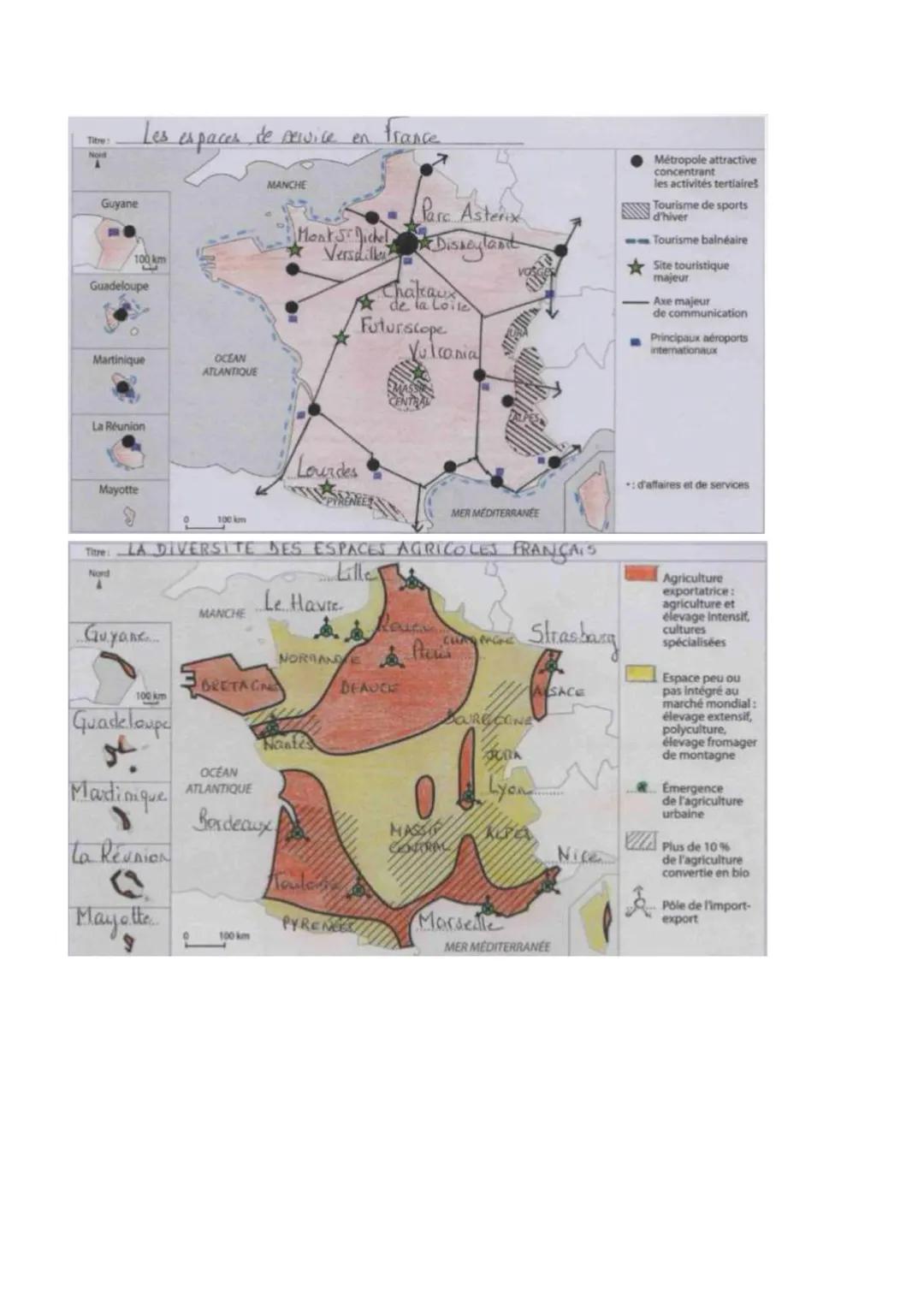 L'aire urbaine
En 1931, la france était majoritairement rural, mais aujourd'hui la mondialisation entraîne un
processus de métropolisation,