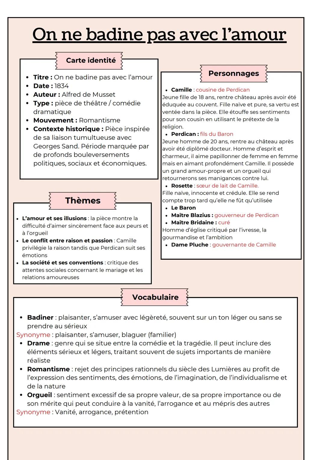 On ne badine pas avec l’amour