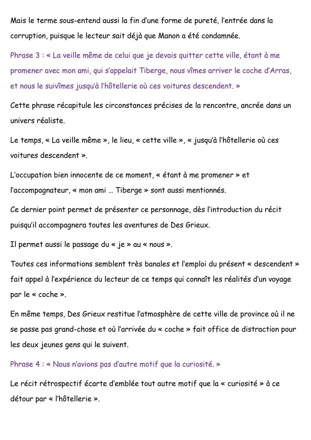 Texte bac 13: Manon Lescaut, extrait de La rencontre de Des Grieux et Manon
Introduction:
1)Présentation de l'œuvre :
Constituant le VIIème