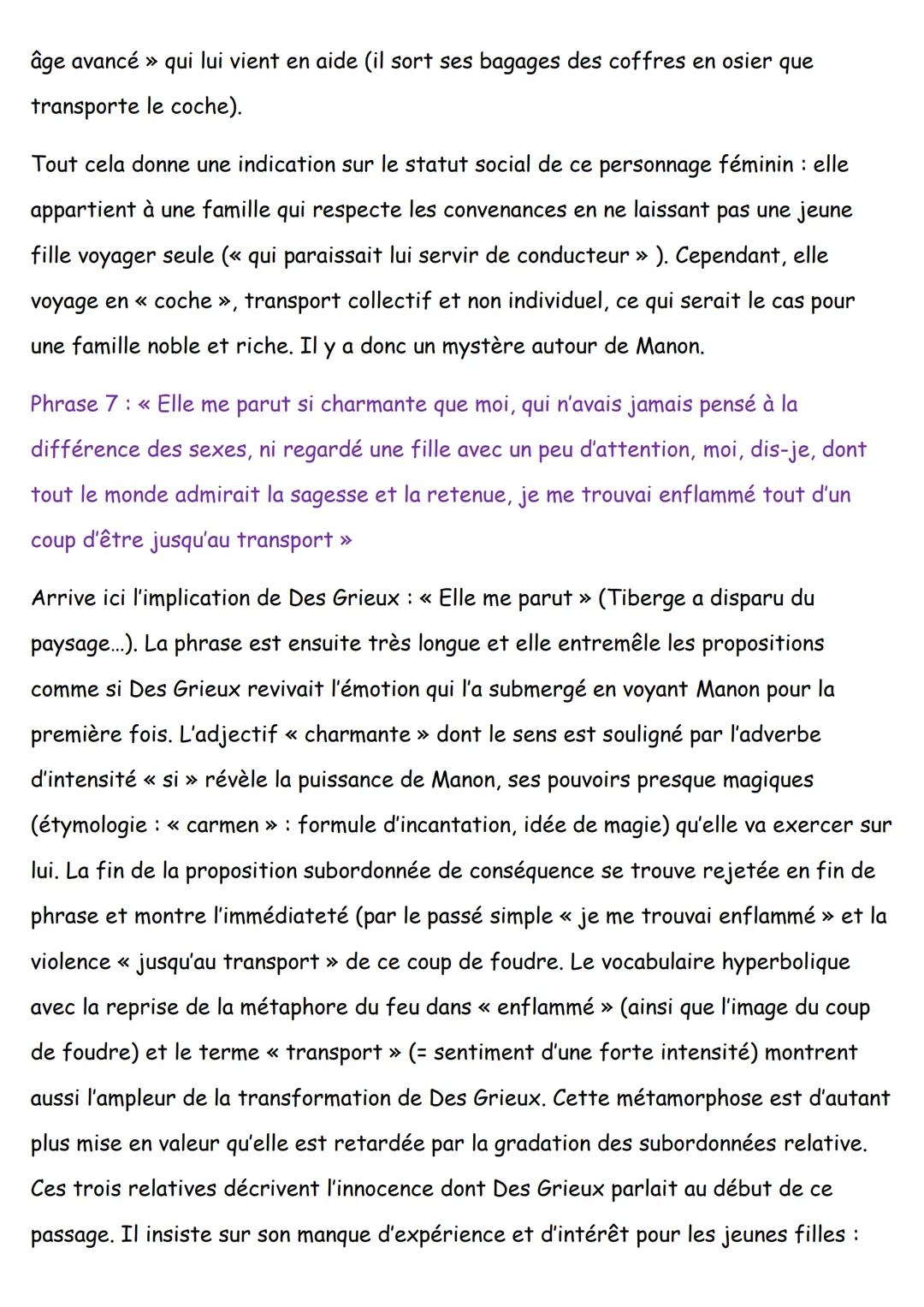 Texte bac 13: Manon Lescaut, extrait de La rencontre de Des Grieux et Manon
Introduction:
1)Présentation de l'œuvre :
Constituant le VIIème