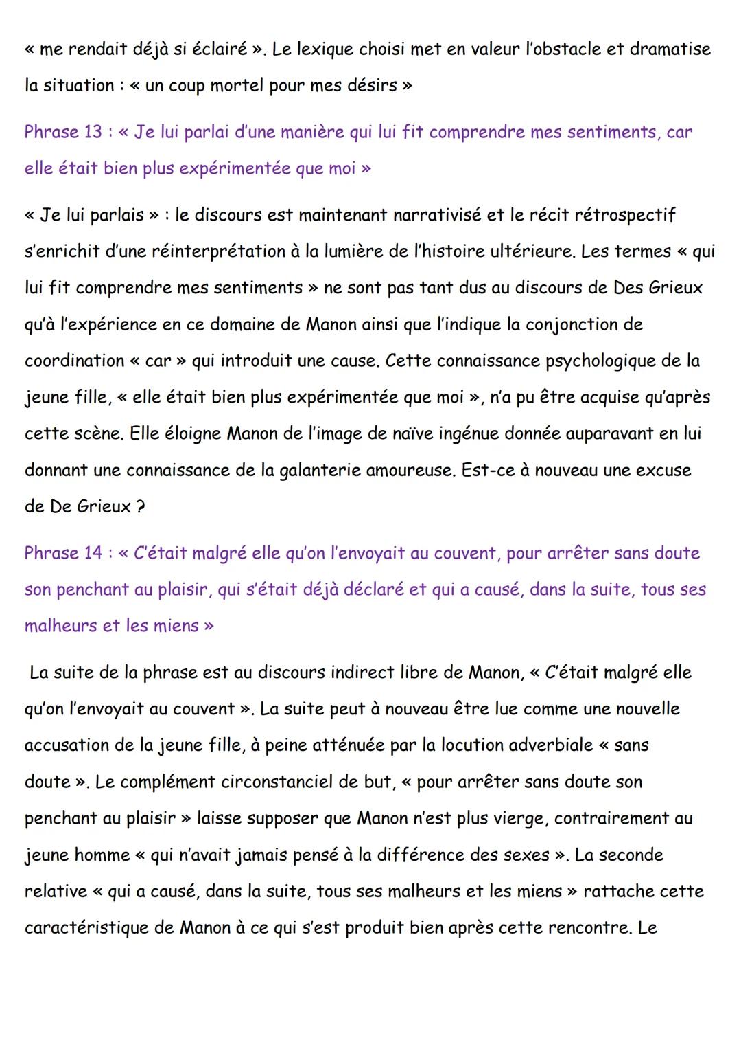 Texte bac 13: Manon Lescaut, extrait de La rencontre de Des Grieux et Manon
Introduction:
1)Présentation de l'œuvre :
Constituant le VIIème