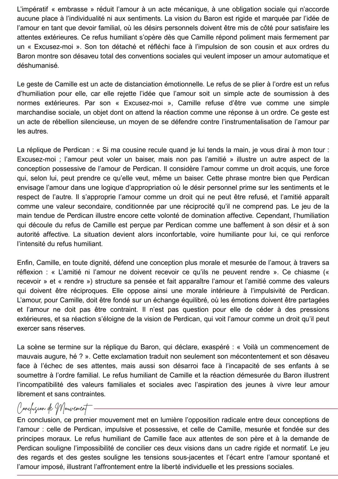 # Acte I, scène 2 - On ne badine pas avec l'amour
## Introduction
**Accroche**: En 1827, dans la préface de Cromwell, Victor Hugo affirme