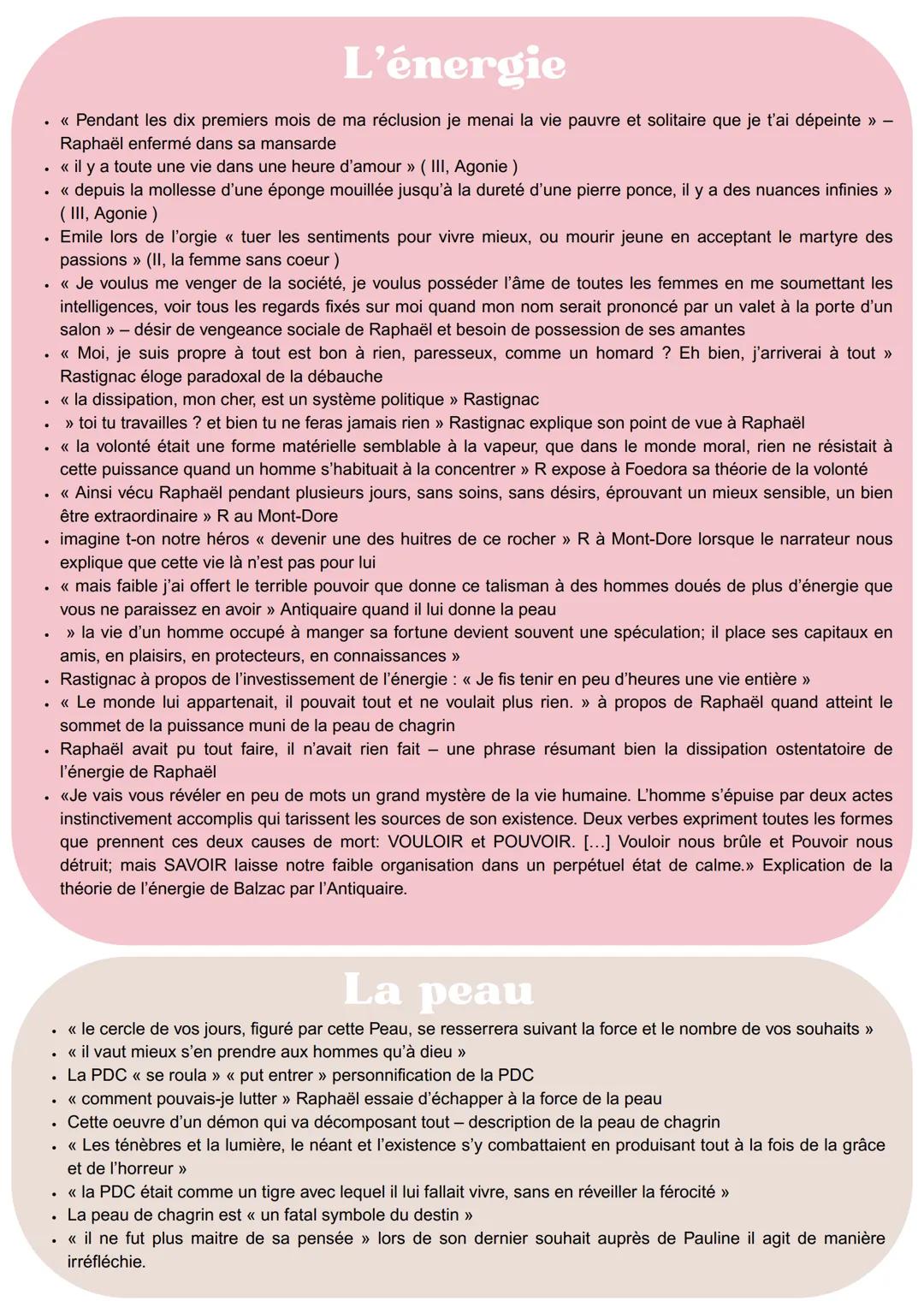Citations
LA PEAU DE CHAGRIN
L'amour
L'amour nous donne une sorte de religion pour nous même - Raphaël
Je ne conçois pas l'amour dans la mis