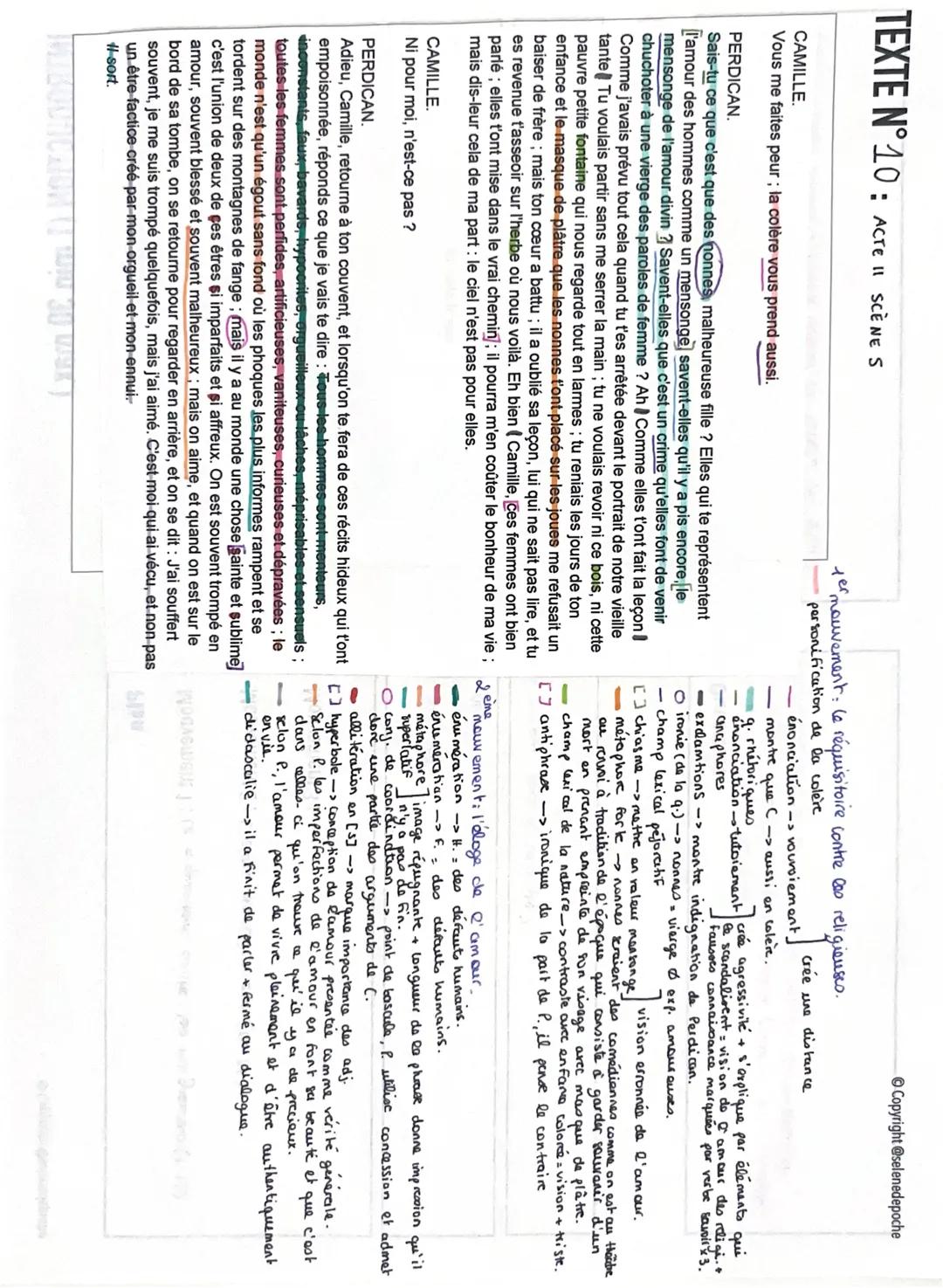 --- OCR Start ---
INTRODUCTION (1 min 30 max.)
Carte d'identité de l'œuvre
Titre: on ne badine pas avec l'amour: actell scènes
Auteur: Alfre