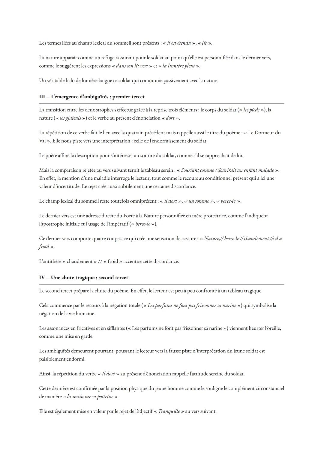TEXTE 14: LE DORMEUR DU VAL
INTRODUCTION
Accroche/ Auteur
En 1870, en pleine guerre contre la Prusse, Arthur Rimbaud, seize ans, fugue pour