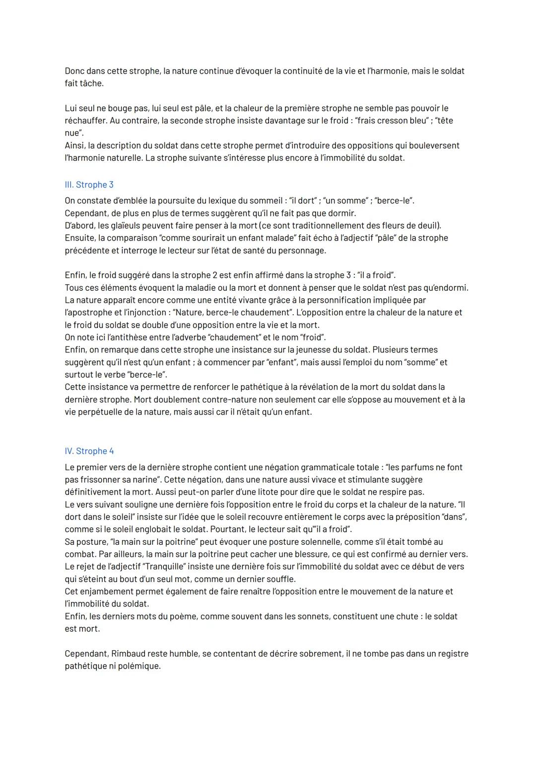 TEXTE 14: LE DORMEUR DU VAL
INTRODUCTION
Accroche/ Auteur
En 1870, en pleine guerre contre la Prusse, Arthur Rimbaud, seize ans, fugue pour