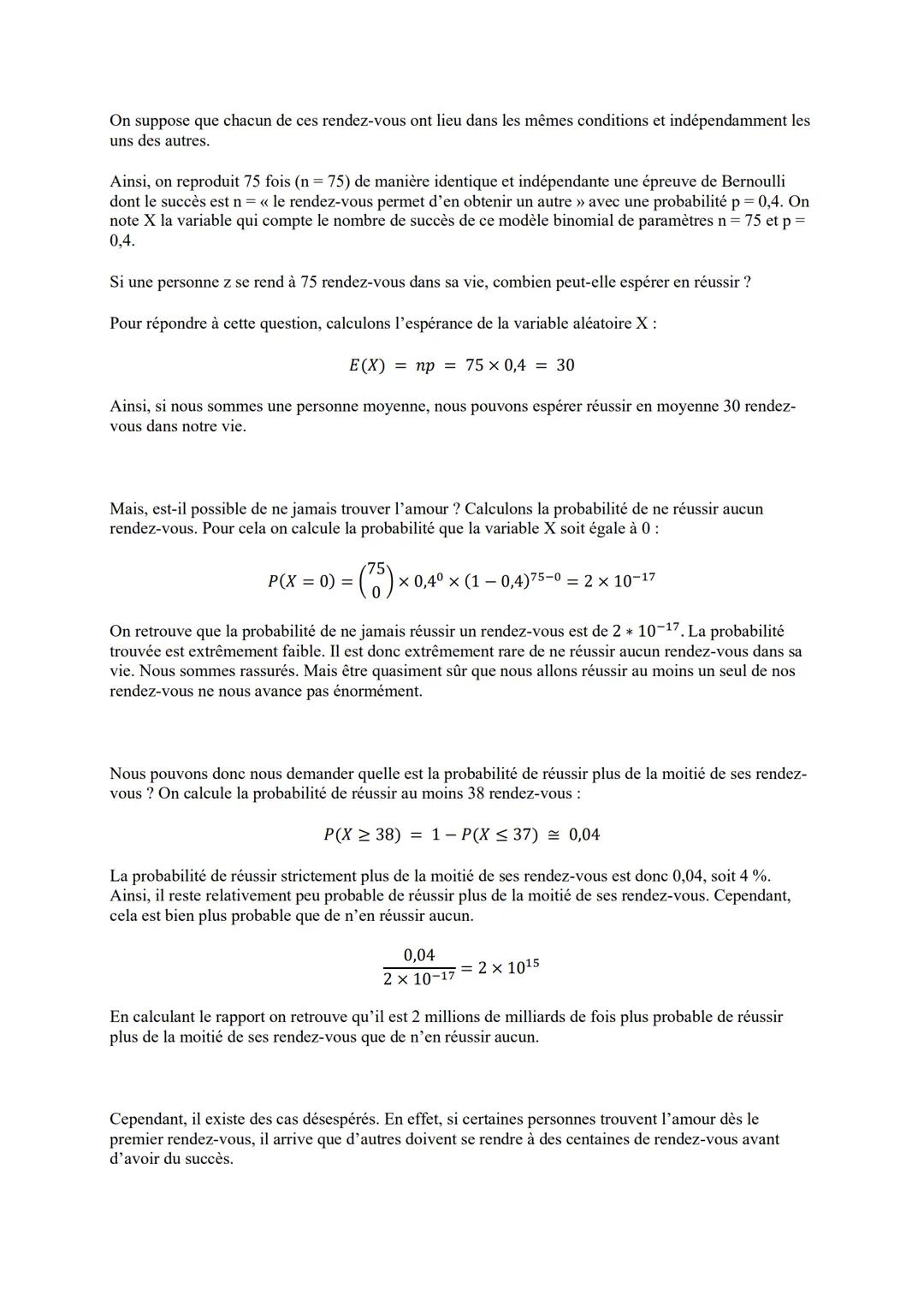 GRAND ORAL MATHS
INTRODUCTION:
Trouver l'amour est un objectif que beaucoup de personnes poursuivent au moins une fois dans leur vie.
Certai