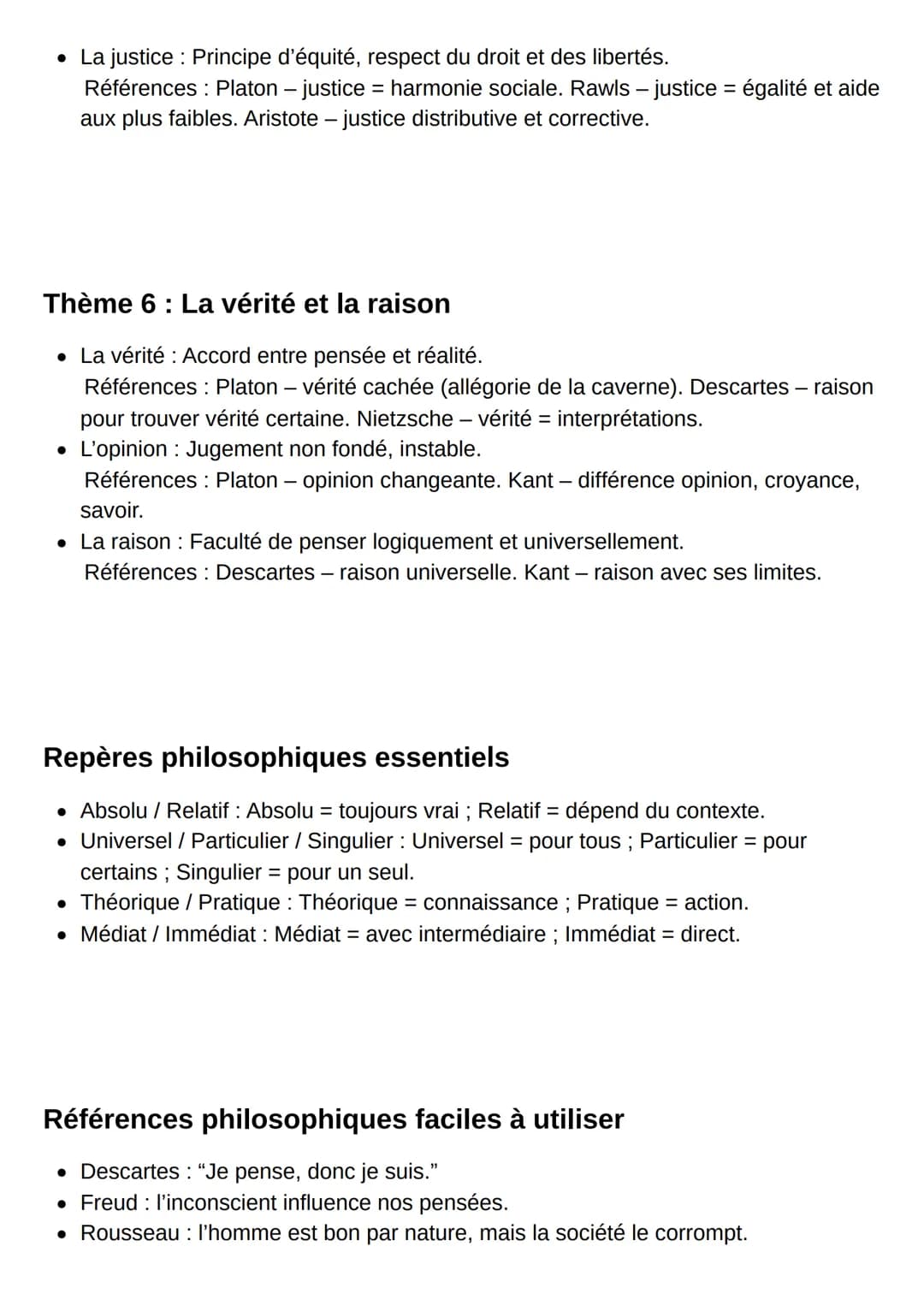 Thème 1: La conscience
• La conscience: Capacité de savoir ce que l'on pense, ressent, fait.
Enjeu: Peut-on vraiment se connaître ?
Exemple: