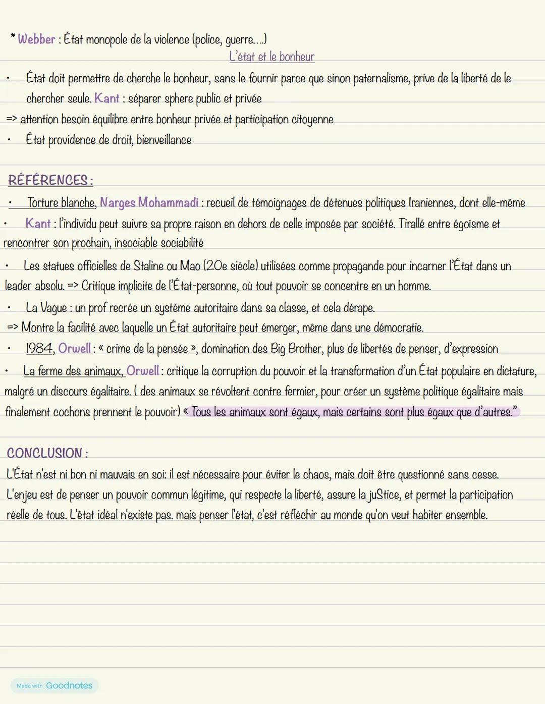 L'etat
• État -> ensemble des éléments qui organisent de la société, se caractérise par des administrations politiques juridiques
administra