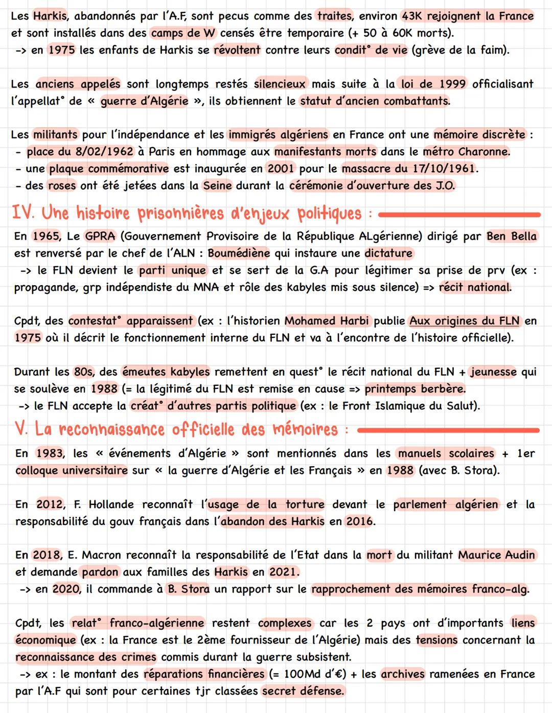 Chapitre 1: La première guerre mondiale
I. Les causes de la première guerre mondiale :
Le nationalisme est un mouvement pol qui revendique l