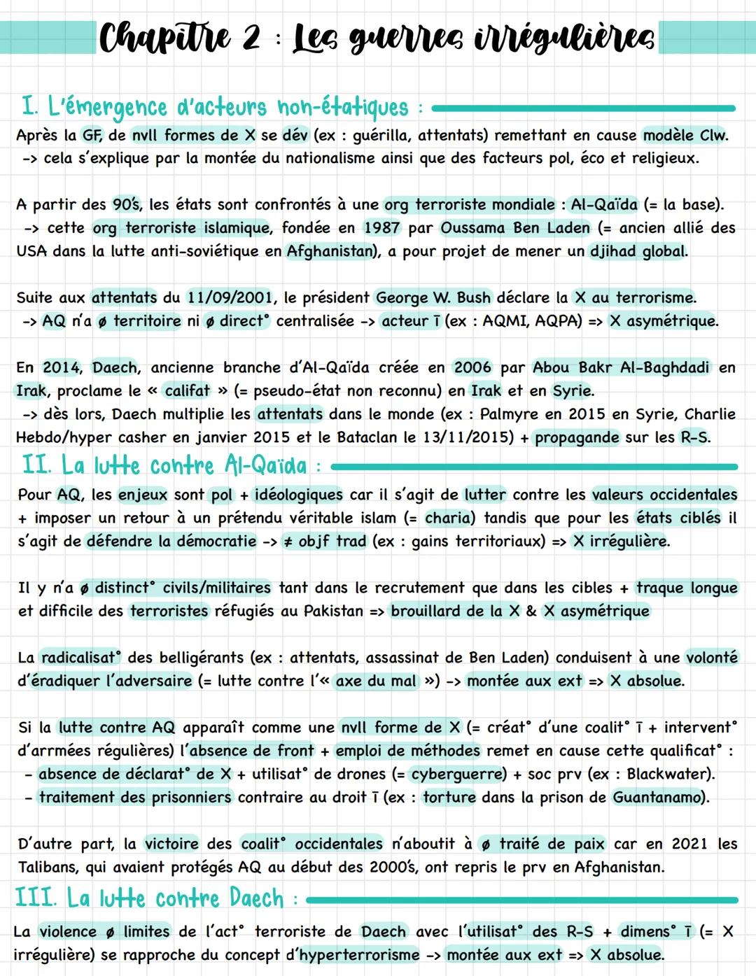 Chapitre 1: Les conflits interétatiques
I. La pensée de Clausewitz:
Carl Von Clausewitz (prussien) s'est inspiré des conflits auxquels il a